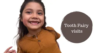 Visit from the tooth fairy