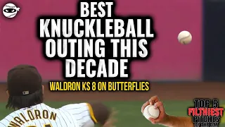 KNUCKLEBALLS!! The Best Knuckleball outing this DECADE! #mlb