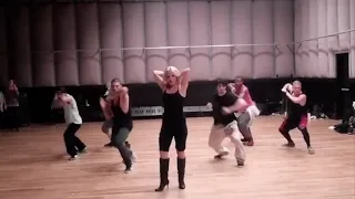 Britney Spears - Hold It Against Me (Music Video Rehearsal - Snippet 2)