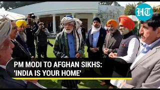 Afghan Sikhs, Hindus meet PM Modi; Hail India for sheltering them after Taliban takeover