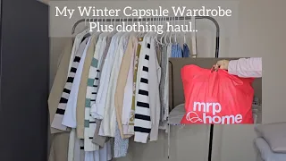 Winter Capsule Wardrobe, Clothing Haul