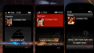 Unused Voicemails for Michael, Franklin, and Trevor [GTA 5]