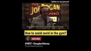 How to avoid covid in the gym? 🤣 - Joe Rogan & Douglas Murray #shorts #joerogan