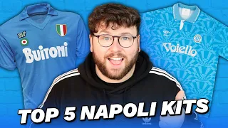 TOP 5 NAPOLI SHIRTS OF ALL TIME! 🔵
