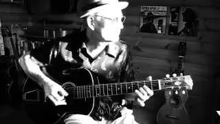 Baby Please Don't Go - Lightnin' Hopkins style on a 1925 Gibson L3 - TAB avl