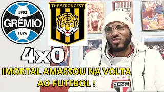 REACT Grêmio 4 x 0 The Strongest | IMORTAL AMASSOU NA VOLTA AO FUTEBOL