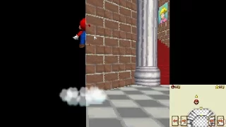 Super Mario 64 DS - Endless Stairs Skip via Seam Movement