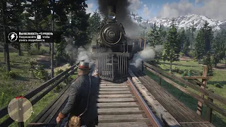 RDR2 - How to stop a train alone
