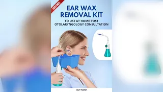 Ear Wax Removal Kit to Use at Home Post Otolaryngology Consultation - Medical Tourism