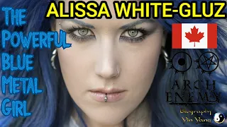 METAL GIRL- THINGS YOU DIDN'T KNOW ABOUT ALISSA WHITE GLUZ - POWERFUL BLUE HAIR CANADIAN SINGER