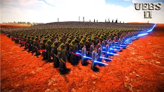 80,000 JEDI & DOOMSLAYERS vs 4,000,000 EVILS | Ultimate Epic Battle Simulator 2 | UEBS 2