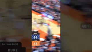 Syracuse beats Duke Buzzard Beater Compilation