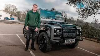 This 20 Year Old Built A 430bhp 6.2L Landrover Defender *INCREDIBLE*