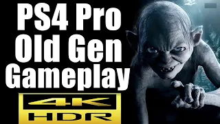 The Lord Of The Rings : Gollum PS4 Pro Old Gen Gameplay 4KHDR