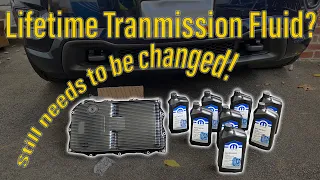 Grand Cherokee OWNERS: Replace the "lifetime" filter and fluid in your ZF 8HP Transmission