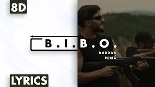 8D AUDIO | Dardan x Nimo - B.I.B.O. (Lyrics)