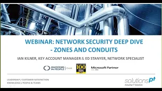 Webinar - Network Security Zones and Conduits