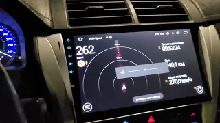 Camry 55 3.5 max speed 270 km/h