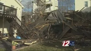 Roof Blows Off Part of Fall River School