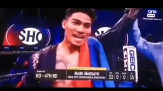 Mark Magsayo vs Pablo Cruz Highlights