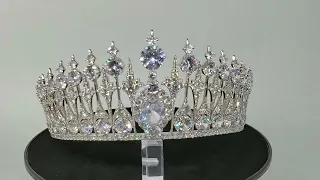 Diamond Tiara Crown - Sparkling Allure: The Enchantment of Diamond Tiaras - Costozon
