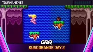 Kusogrande Day 2 - Awesome Games Done Quick 2024 Tournaments