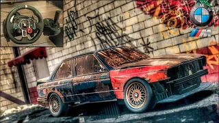 Rebuilding a BMW M3 Evolution II (E30) 1988 - NFS HEAT - LOGITECH G29 Gameplay