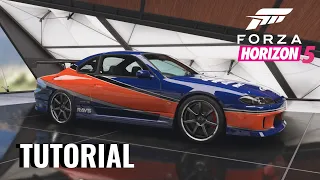 Forza Horizon 5 | Han's Nissan Silvia Build Tutorial!