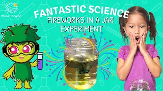 Fireworks in a Jar Experiment | Kids Science