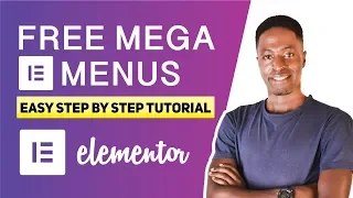 Free Mega Menu Elementor Tutorial (Easy and Fast 2020)