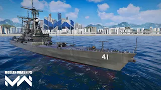 I like USS ARKANSAS in online match : Modern Warships