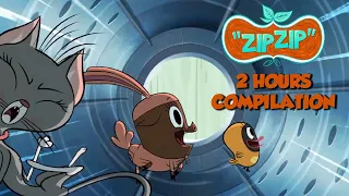 Zip Zip *How to stop the crazy vacuum cleaner?* 2 hours Season 1 - COMPILATION [HD] Cartoon for kids