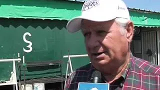 Trainer John Cooper talks about leg care and winning races at Los Alamitos