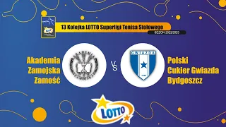 13 Kolejka LOTTO Superligi TS Akademia Zamojska Zamość vs Polski Cukier Gwiazda Bydgoszcz