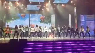 161228 GFRIEND IOI RED VELVET TWICE Rehearsal 'Into The New World' for KBS Gayo Daechukjae 2016