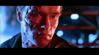 O EXTERMINADOR DO FUTURO 2 CENA DO T1000 SE REGENERANDO HD 720P