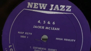 JACKIE MCLEAN "4 5 & 6" NEEDLE DROP