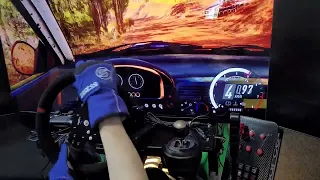 PXN-V10 FFB Racing Wheel PS4 test (DiRT Rally 2.0, H-shifter)