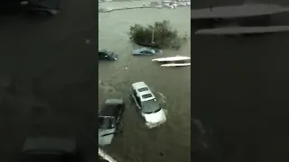 Sai Kung floods typhoon Kompasu Hong Kong October 2021