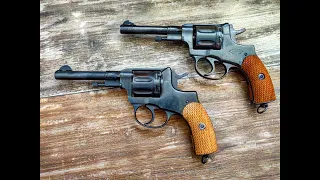 Comparing a Belgian and Russian made 1895 Nagant Revolver