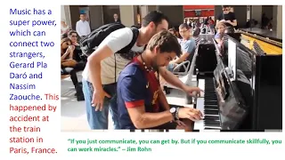 The Best Piano Improvisation Of All Time - Train Station in Paris, France
