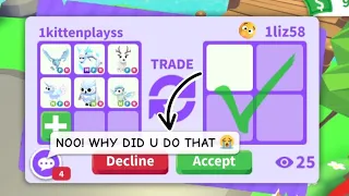 I Shouldn't have DECLINED THIS TRADE In ADOPT ME!! 😱🔥