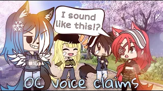 OC voice claims II Gacha Life remake