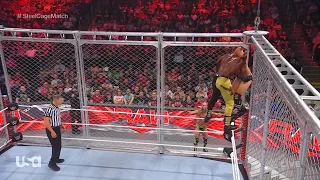 STEEL CAGE MATCH: Bobby Lashley vs. The Miz (Part 1/2) - WWE RAW 09/05/2022