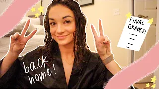 VLOGMAS DAY 14: road trip home + final grades