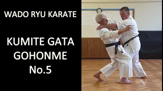 Kumite Gata No.5 - Gohonme - Wado Ryu Karate