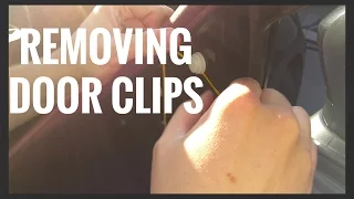 How To Remove Door Panel Clips - Easy Method
