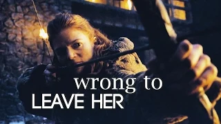 Jon & Ygritte | wrong to leave her