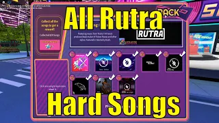 ALL Rutra Songs in One | Hard Songs Only | First Playthroughs | RoBeats | New NPC