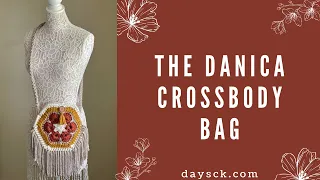 Crochet Boho Bag, Summer Bag, Crossbody bag, Hipster bag